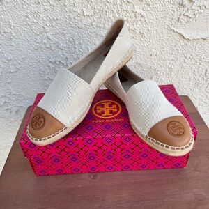Tory Burch Color Block Flat Espadrille Size 10